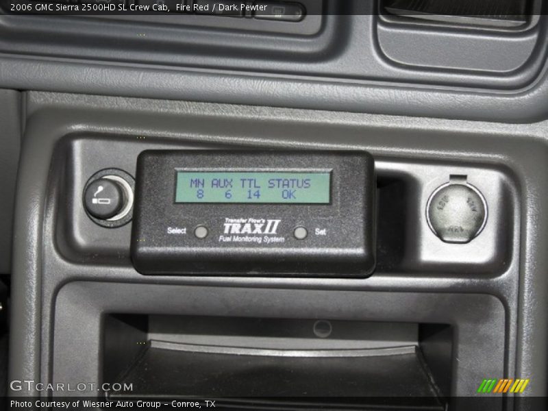Fire Red / Dark Pewter 2006 GMC Sierra 2500HD SL Crew Cab