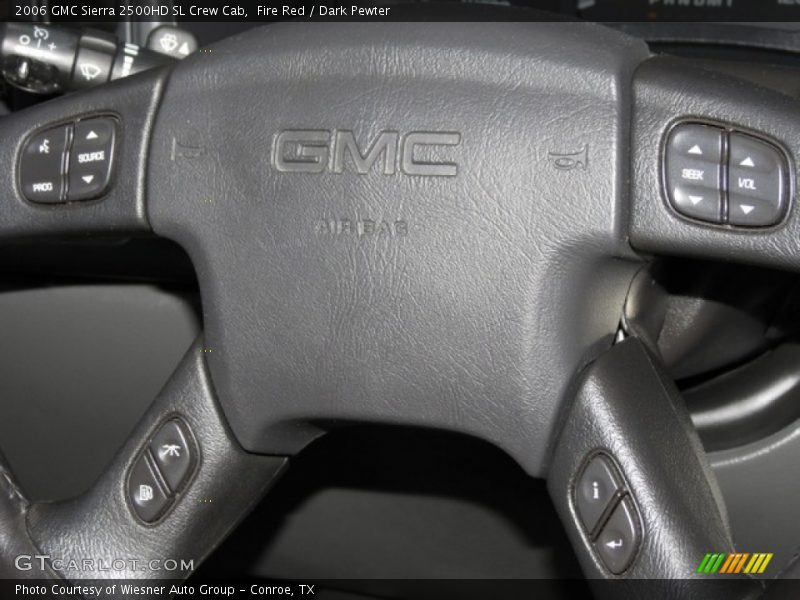 Fire Red / Dark Pewter 2006 GMC Sierra 2500HD SL Crew Cab