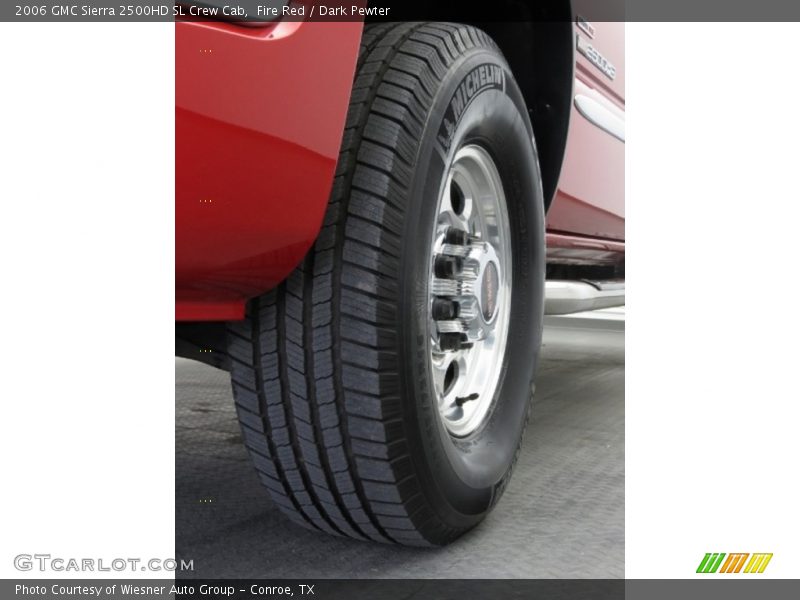 Fire Red / Dark Pewter 2006 GMC Sierra 2500HD SL Crew Cab