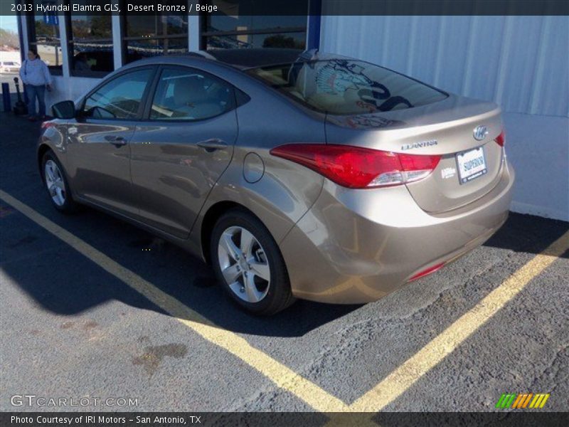 Desert Bronze / Beige 2013 Hyundai Elantra GLS