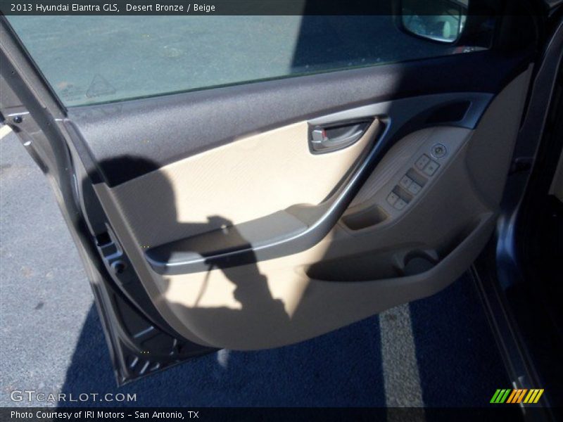 Desert Bronze / Beige 2013 Hyundai Elantra GLS