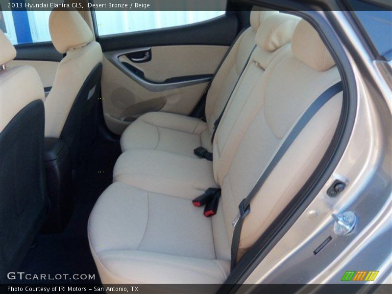 Desert Bronze / Beige 2013 Hyundai Elantra GLS