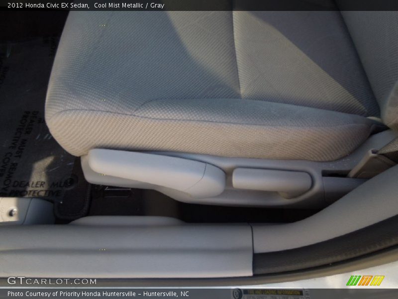 Cool Mist Metallic / Gray 2012 Honda Civic EX Sedan