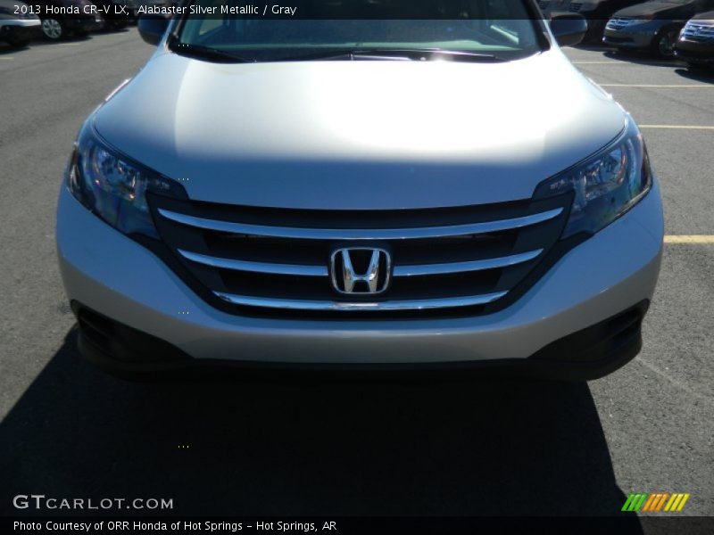 Alabaster Silver Metallic / Gray 2013 Honda CR-V LX