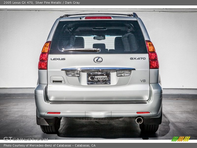 Silver Pine Metallic / Dark Gray 2005 Lexus GX 470
