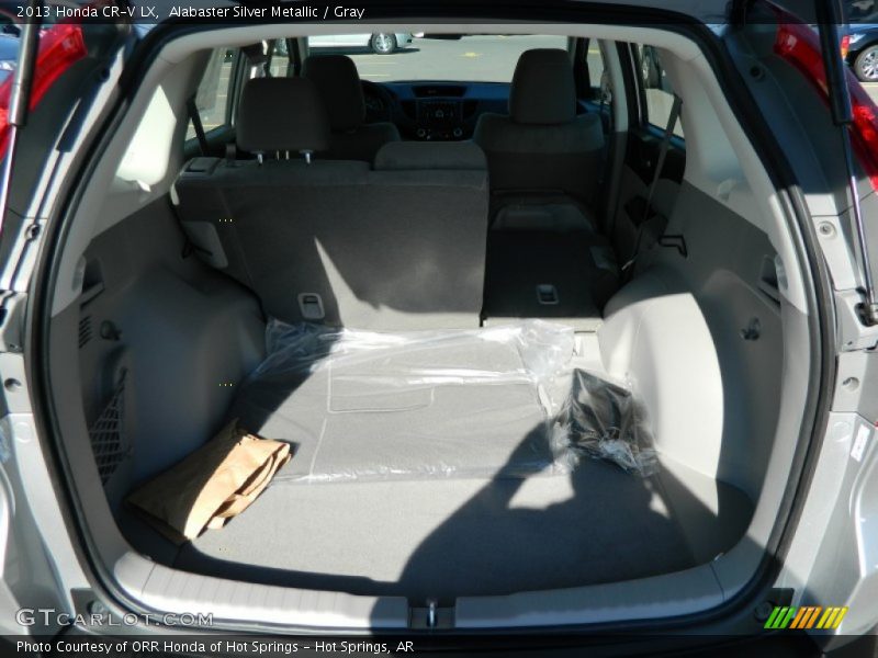 Alabaster Silver Metallic / Gray 2013 Honda CR-V LX