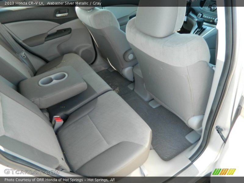 Alabaster Silver Metallic / Gray 2013 Honda CR-V LX