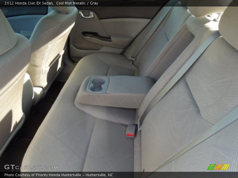 Cool Mist Metallic / Gray 2012 Honda Civic EX Sedan