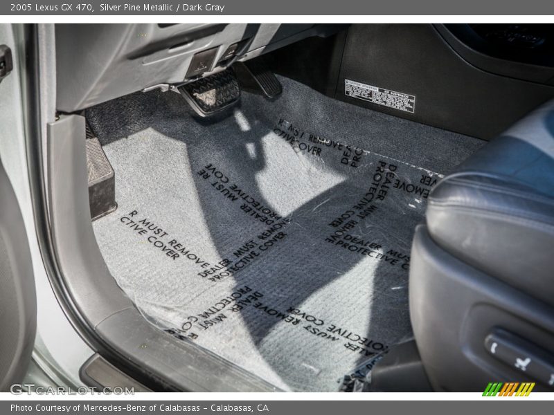 Silver Pine Metallic / Dark Gray 2005 Lexus GX 470