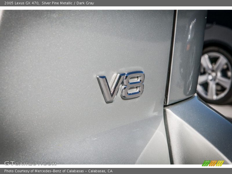 Silver Pine Metallic / Dark Gray 2005 Lexus GX 470