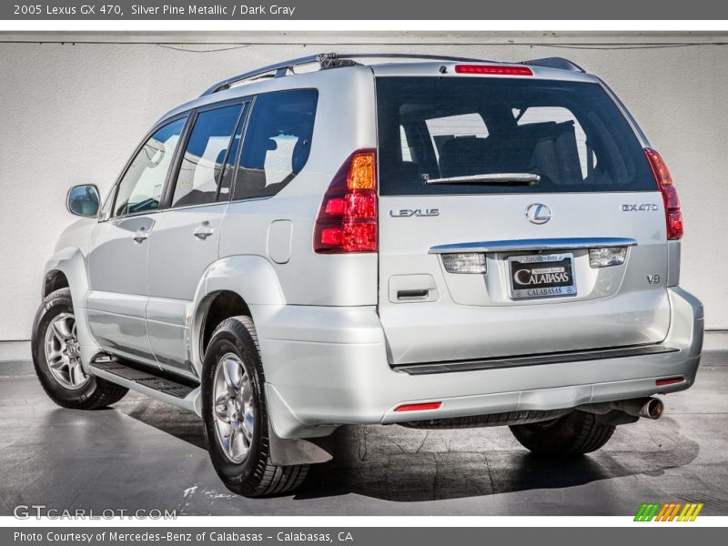 Silver Pine Metallic / Dark Gray 2005 Lexus GX 470