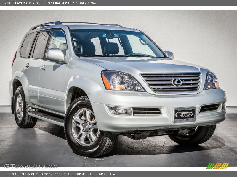 Silver Pine Metallic / Dark Gray 2005 Lexus GX 470