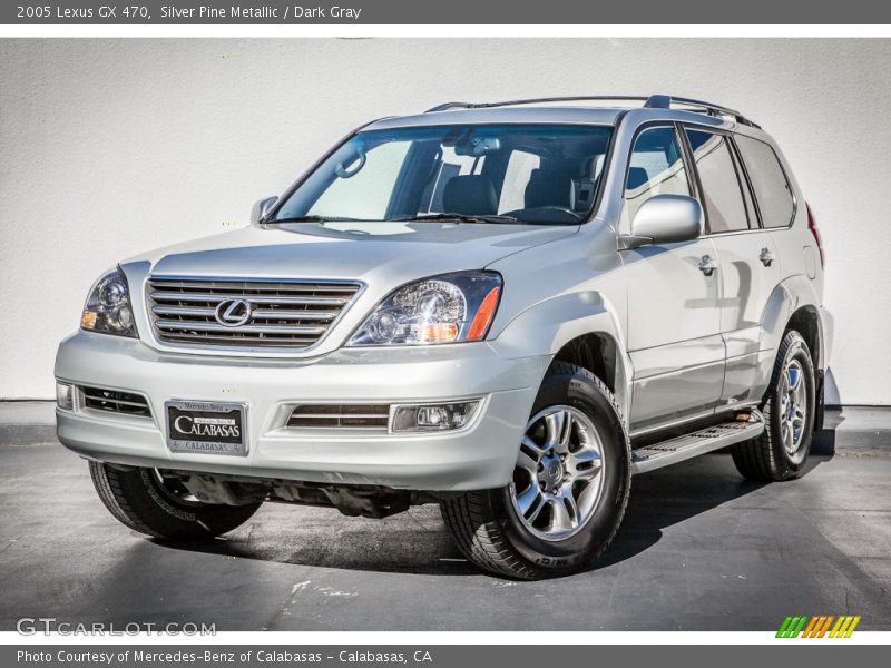Silver Pine Metallic / Dark Gray 2005 Lexus GX 470