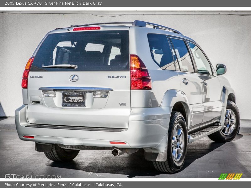 Silver Pine Metallic / Dark Gray 2005 Lexus GX 470