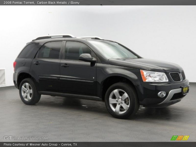 Carbon Black Metallic / Ebony 2008 Pontiac Torrent