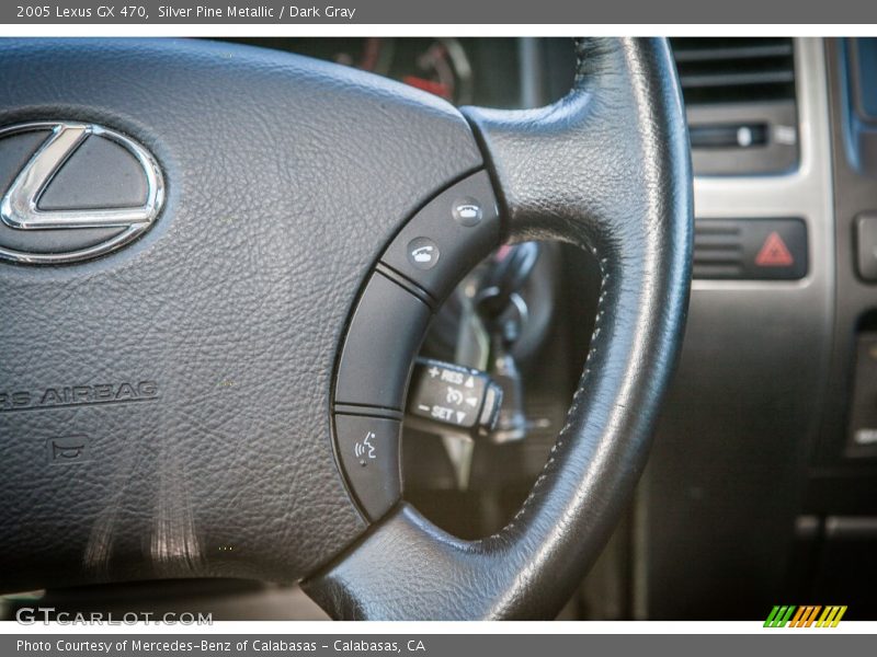 Silver Pine Metallic / Dark Gray 2005 Lexus GX 470