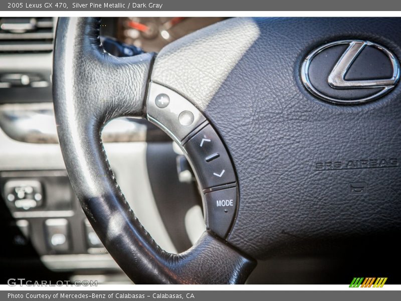 Silver Pine Metallic / Dark Gray 2005 Lexus GX 470