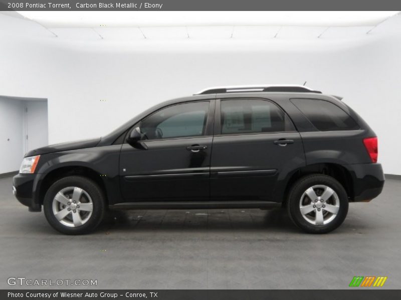 Carbon Black Metallic / Ebony 2008 Pontiac Torrent