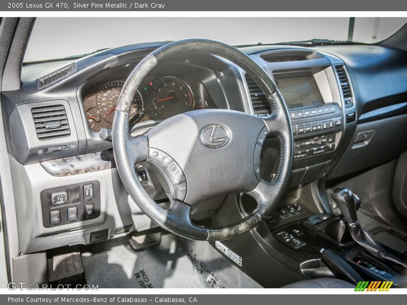 Silver Pine Metallic / Dark Gray 2005 Lexus GX 470