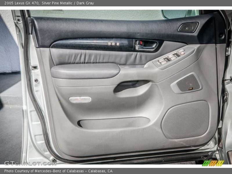 Silver Pine Metallic / Dark Gray 2005 Lexus GX 470