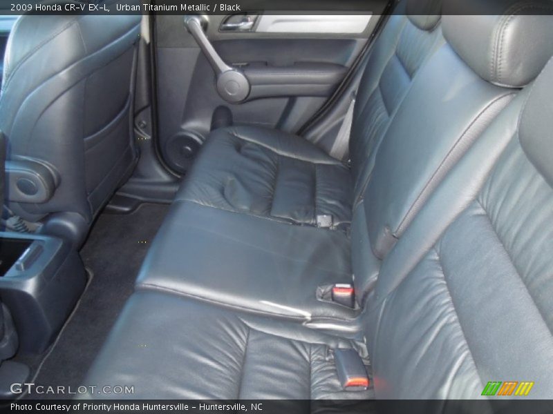 Urban Titanium Metallic / Black 2009 Honda CR-V EX-L