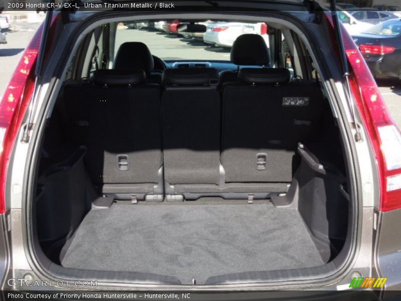 Urban Titanium Metallic / Black 2009 Honda CR-V EX-L