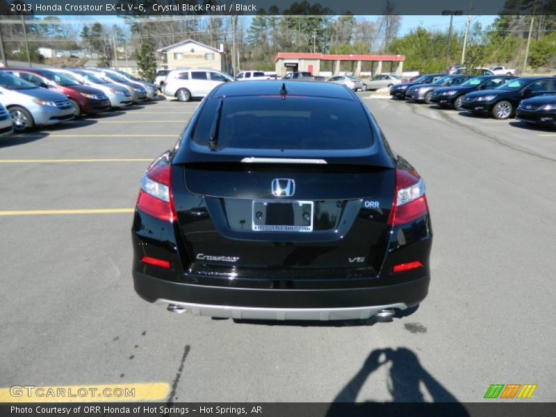 Crystal Black Pearl / Black 2013 Honda Crosstour EX-L V-6