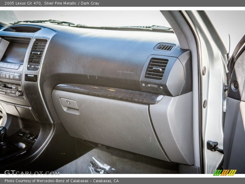 Silver Pine Metallic / Dark Gray 2005 Lexus GX 470