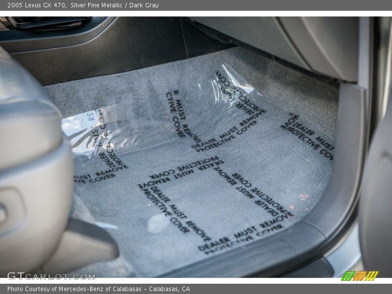Silver Pine Metallic / Dark Gray 2005 Lexus GX 470