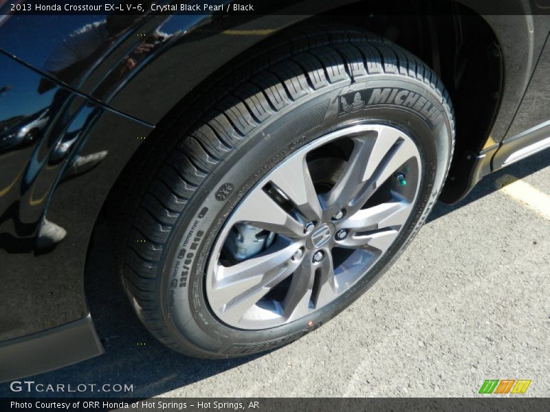 Crystal Black Pearl / Black 2013 Honda Crosstour EX-L V-6