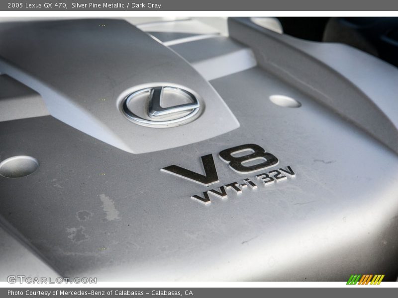 Silver Pine Metallic / Dark Gray 2005 Lexus GX 470