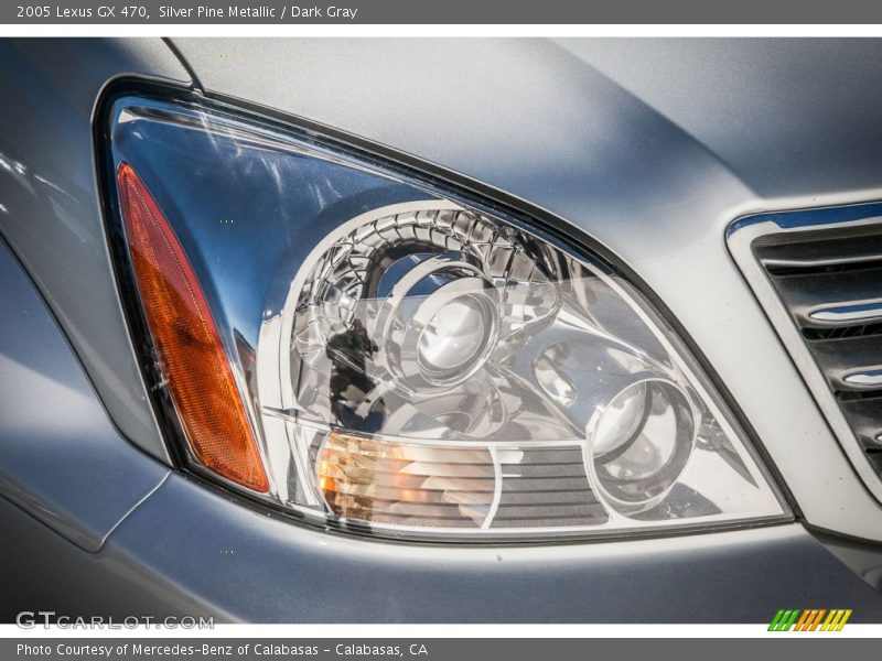 Silver Pine Metallic / Dark Gray 2005 Lexus GX 470