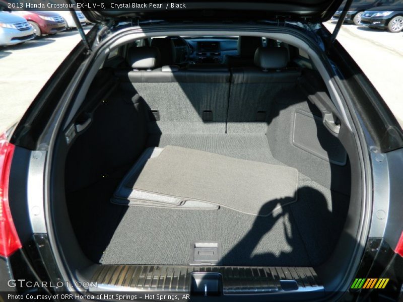Crystal Black Pearl / Black 2013 Honda Crosstour EX-L V-6