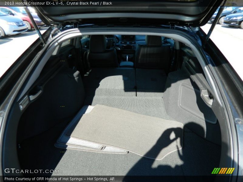 Crystal Black Pearl / Black 2013 Honda Crosstour EX-L V-6