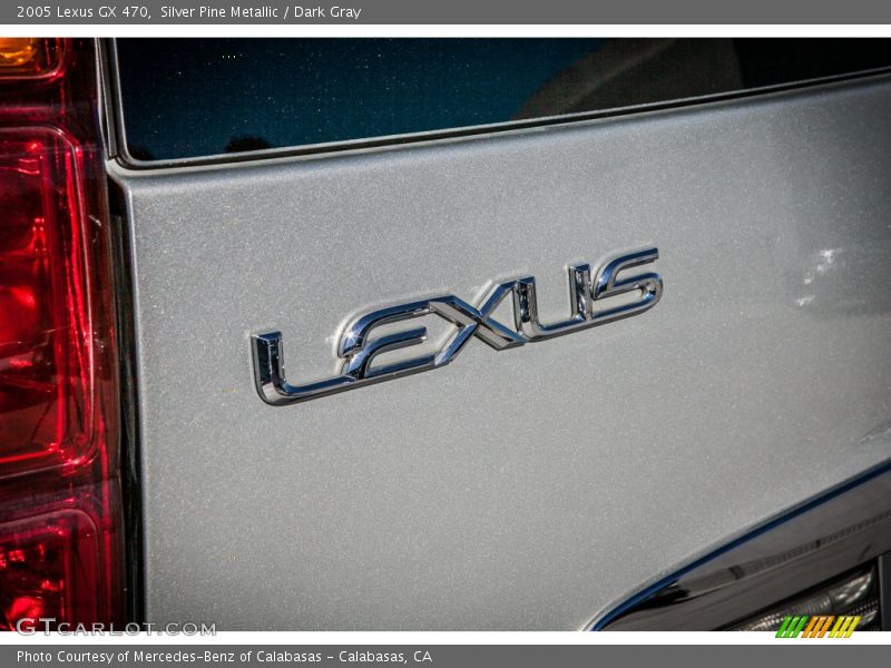 Silver Pine Metallic / Dark Gray 2005 Lexus GX 470