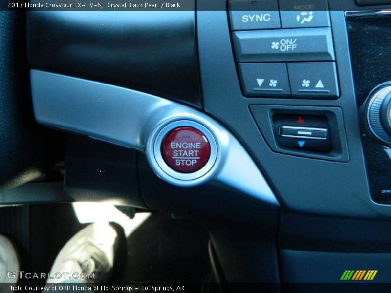 Crystal Black Pearl / Black 2013 Honda Crosstour EX-L V-6