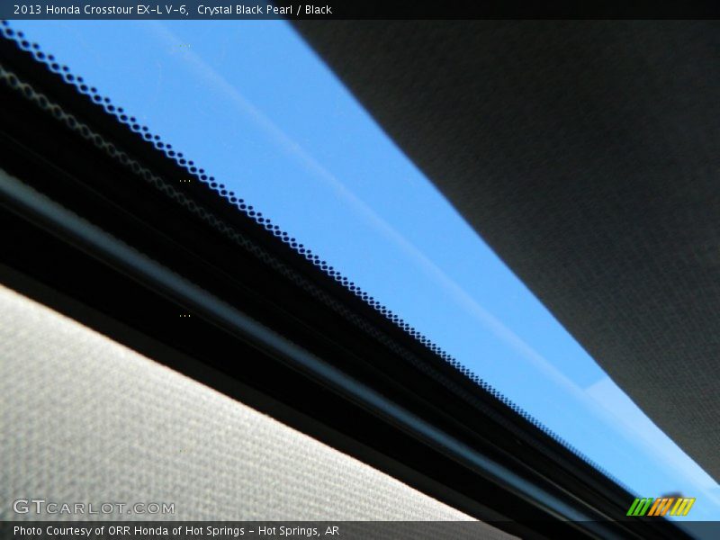 Crystal Black Pearl / Black 2013 Honda Crosstour EX-L V-6
