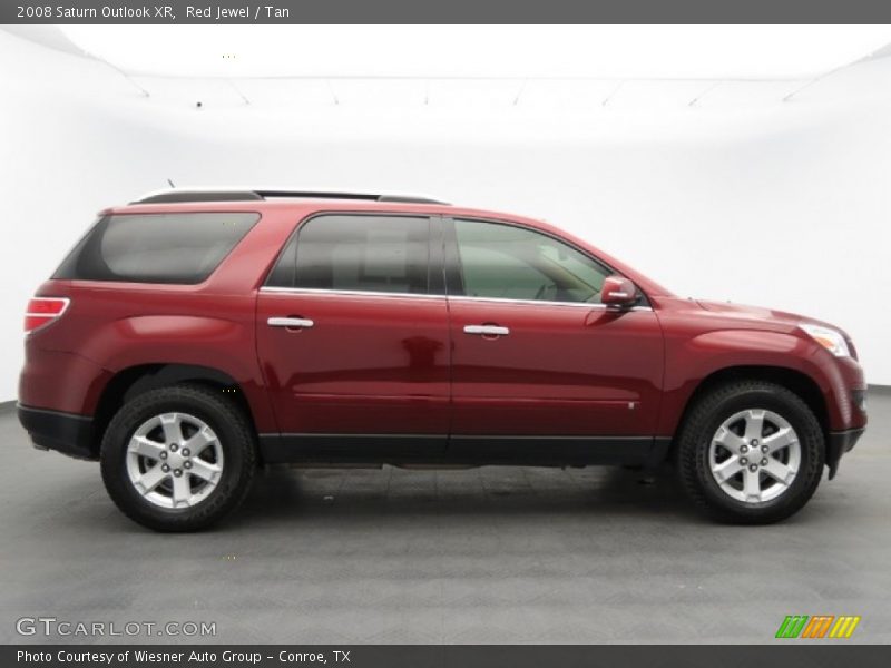Red Jewel / Tan 2008 Saturn Outlook XR