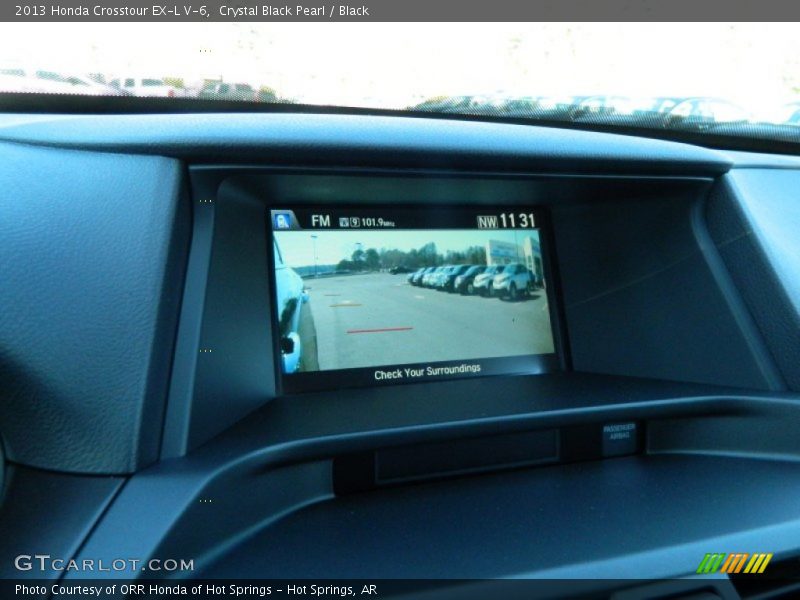 Crystal Black Pearl / Black 2013 Honda Crosstour EX-L V-6