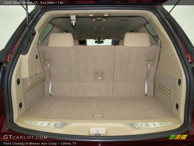 Red Jewel / Tan 2008 Saturn Outlook XR