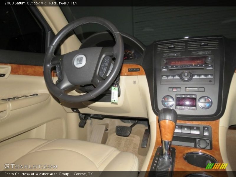 Red Jewel / Tan 2008 Saturn Outlook XR