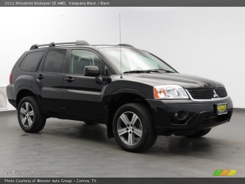 Kalapana Black / Black 2011 Mitsubishi Endeavor SE AWD