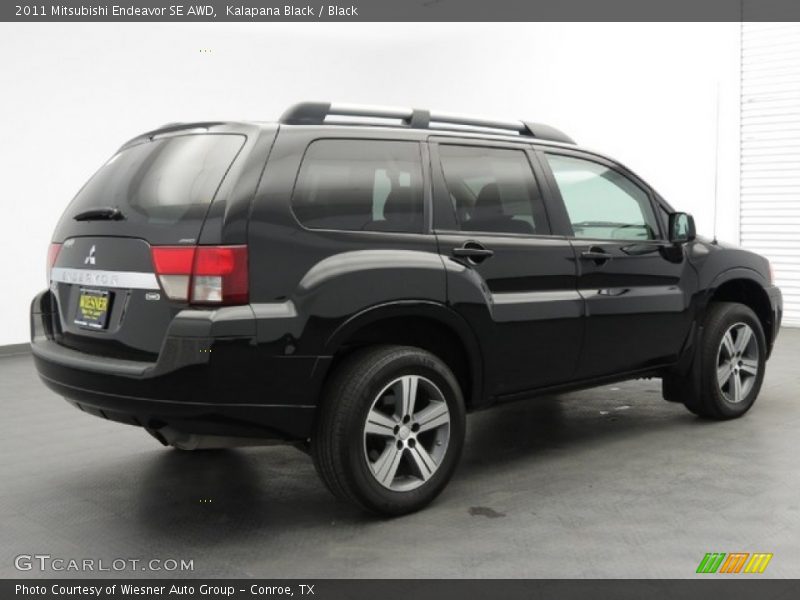 Kalapana Black / Black 2011 Mitsubishi Endeavor SE AWD