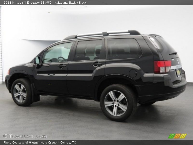 Kalapana Black / Black 2011 Mitsubishi Endeavor SE AWD