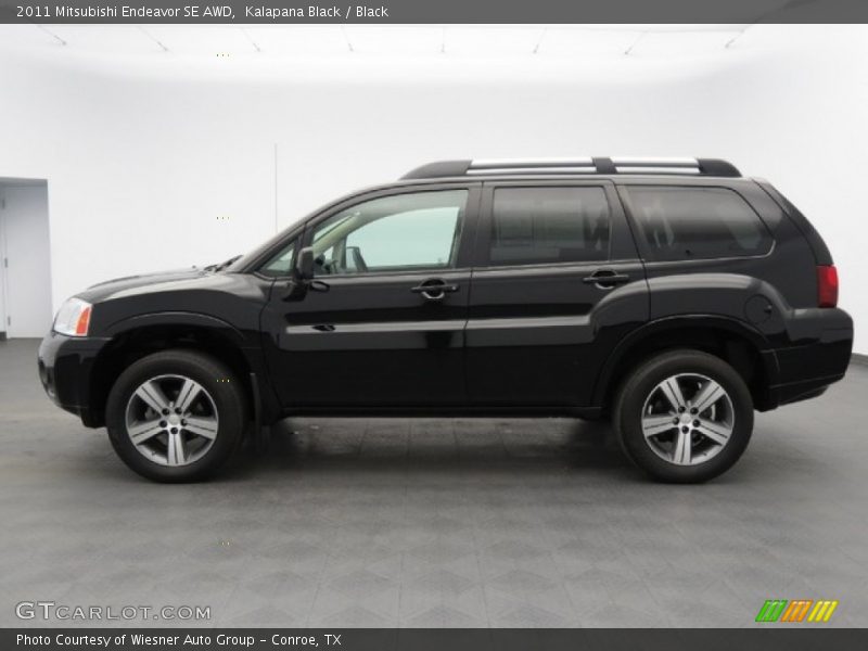 Kalapana Black / Black 2011 Mitsubishi Endeavor SE AWD