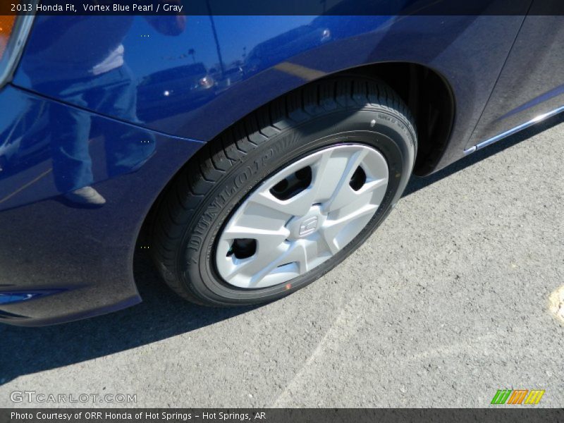 Vortex Blue Pearl / Gray 2013 Honda Fit