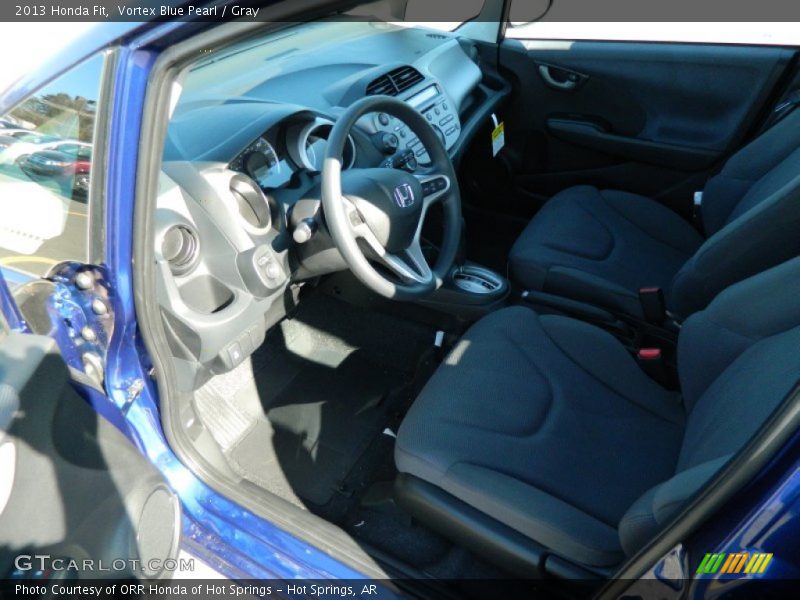 Vortex Blue Pearl / Gray 2013 Honda Fit