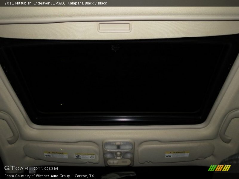 Kalapana Black / Black 2011 Mitsubishi Endeavor SE AWD