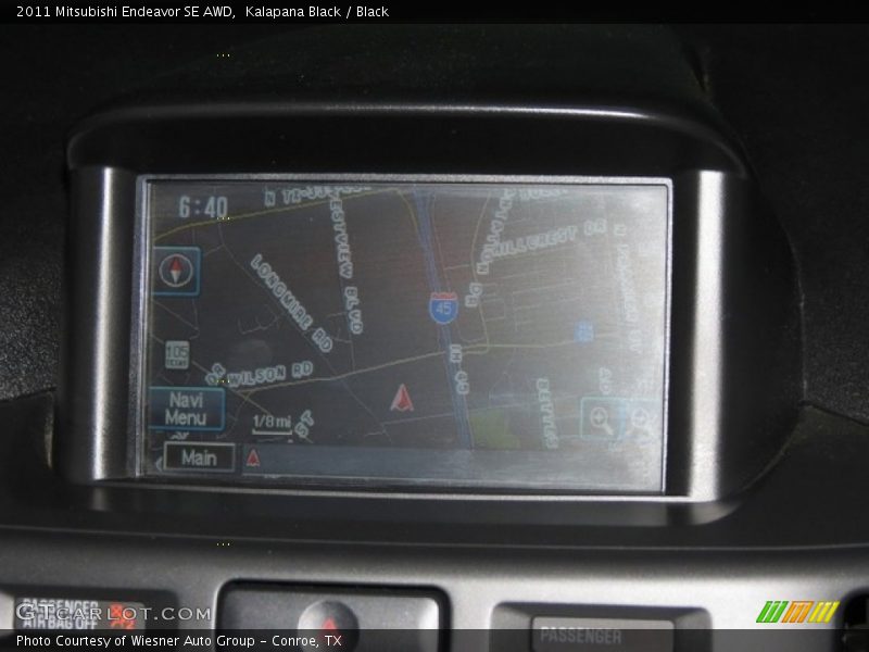 Kalapana Black / Black 2011 Mitsubishi Endeavor SE AWD