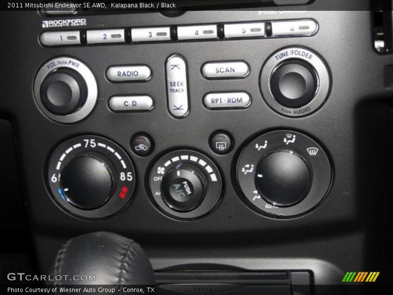 Kalapana Black / Black 2011 Mitsubishi Endeavor SE AWD